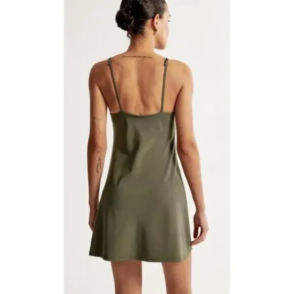 Abercrombie Traveler Mini Dress - Green - Picture 2 of 3